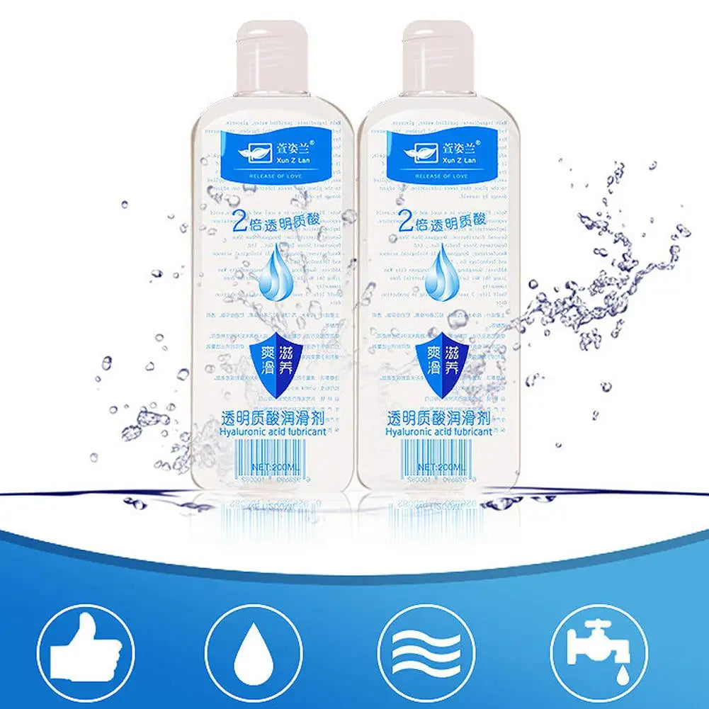Natural Hydrating Personal Lubricant – Water Based with Hyaluronic Acid