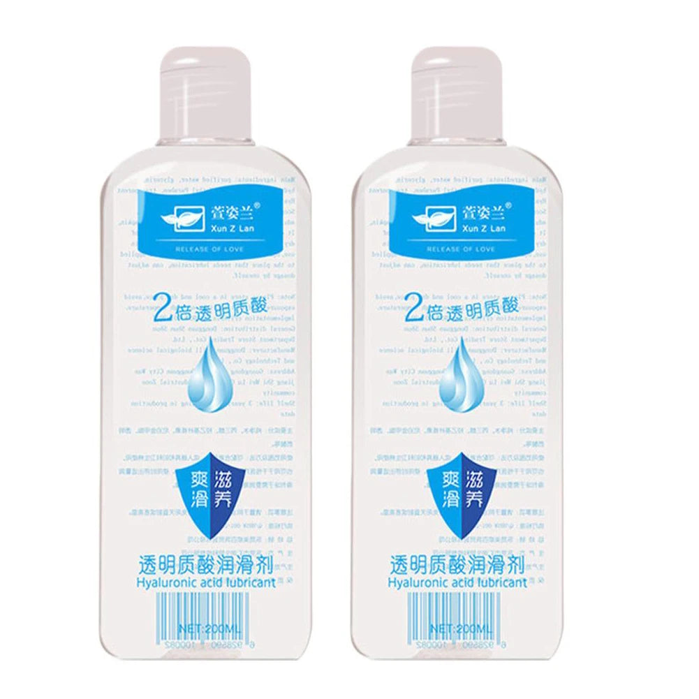 Natural Hydrating Personal Lubricant – Water Based with Hyaluronic Acid